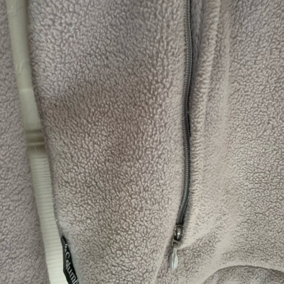 Women’s Columbia Fleece Zip Up Jacket Size Medium - Picture 6 of 8